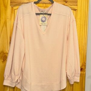 New In pink top large